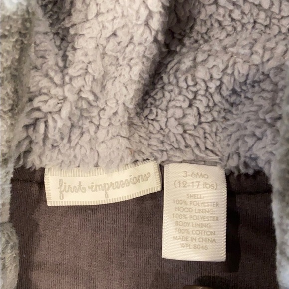 Baby boy fall peacoat - Picture 2 of 3